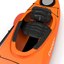 3d kayak orange paddle model