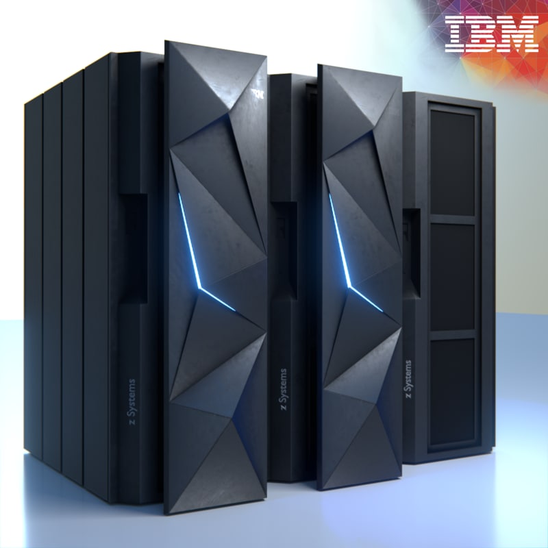 ibm z13 3d model