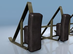 3d model of tackle football training