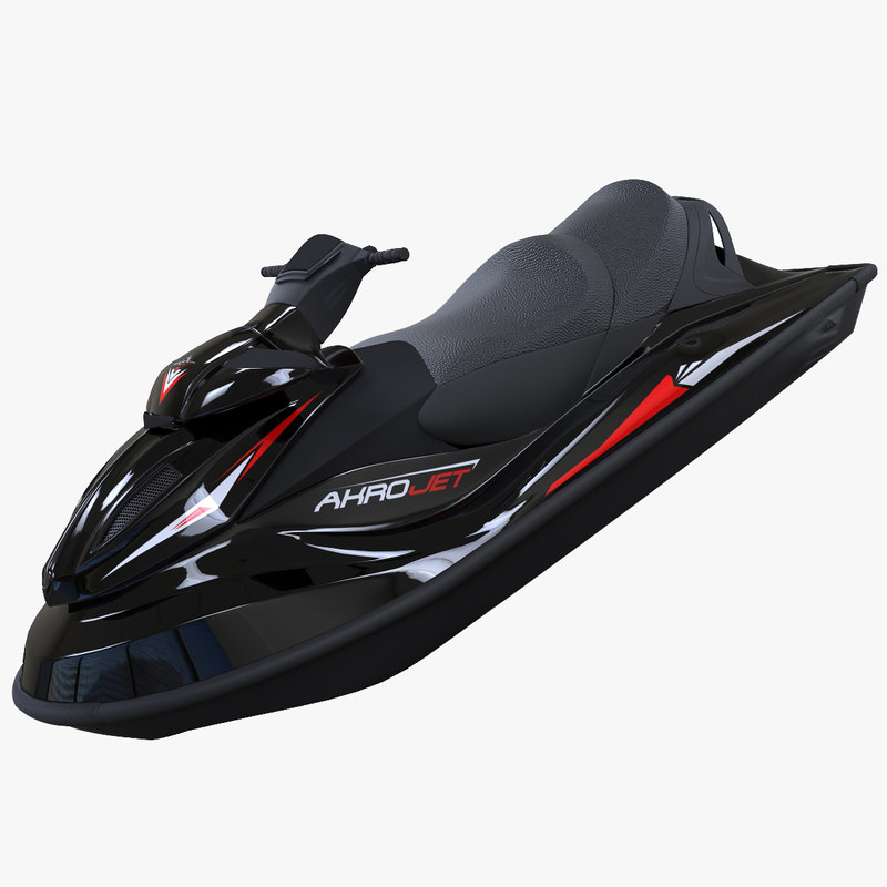 3d model of jet ski