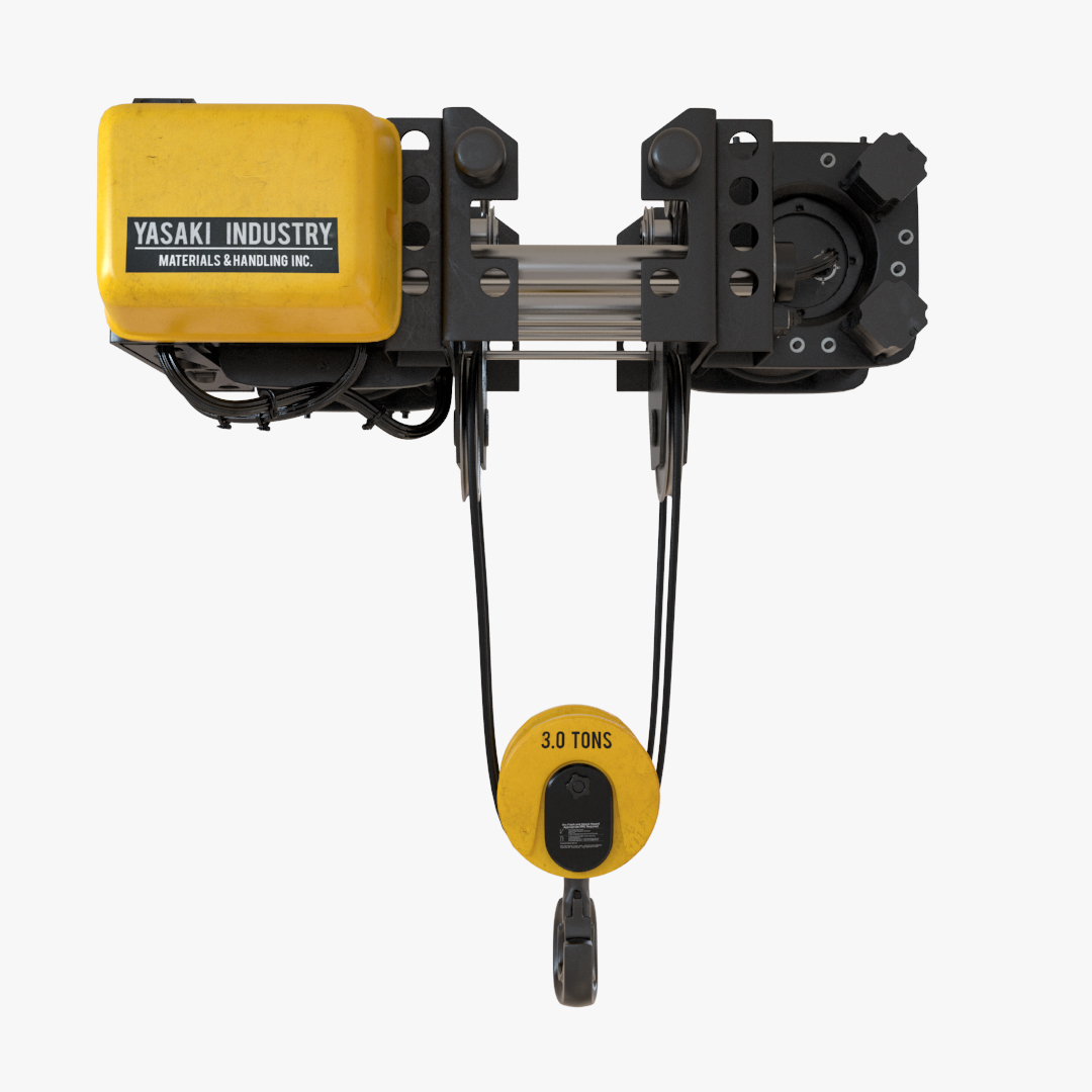 obj overhead crane trolley