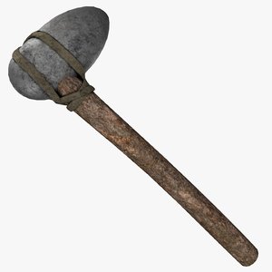 obj stone axe