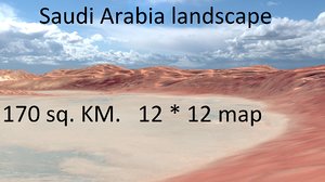 saudi arabia desert landscape max
