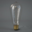 vintage pear-shaped edison light bulb max