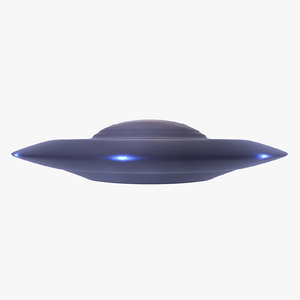 c4d flying saucer