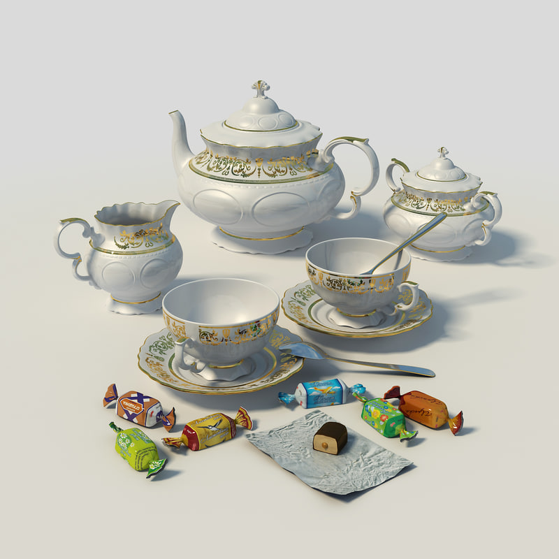 tea set with kettle toy