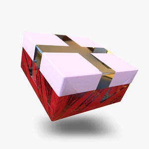 3d max gift box