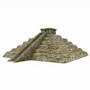 3d stone cliff model