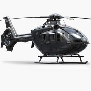 eurocopter h135 private 3d model