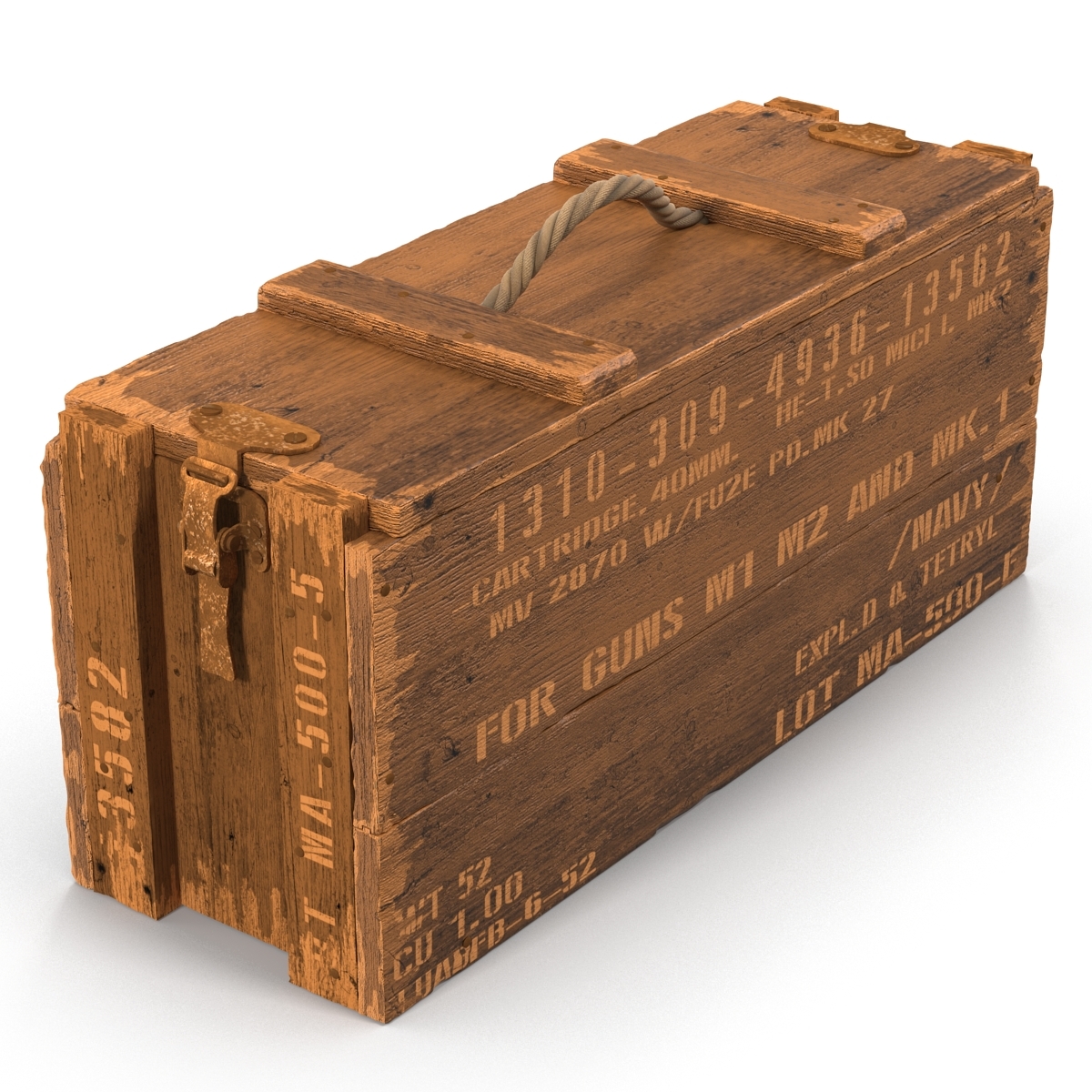 ammo crate 3d model