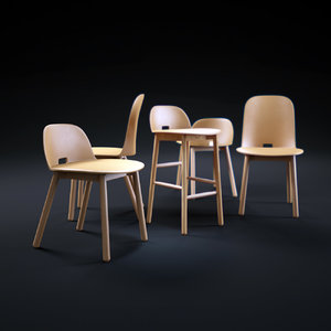 3d alfi-chairs