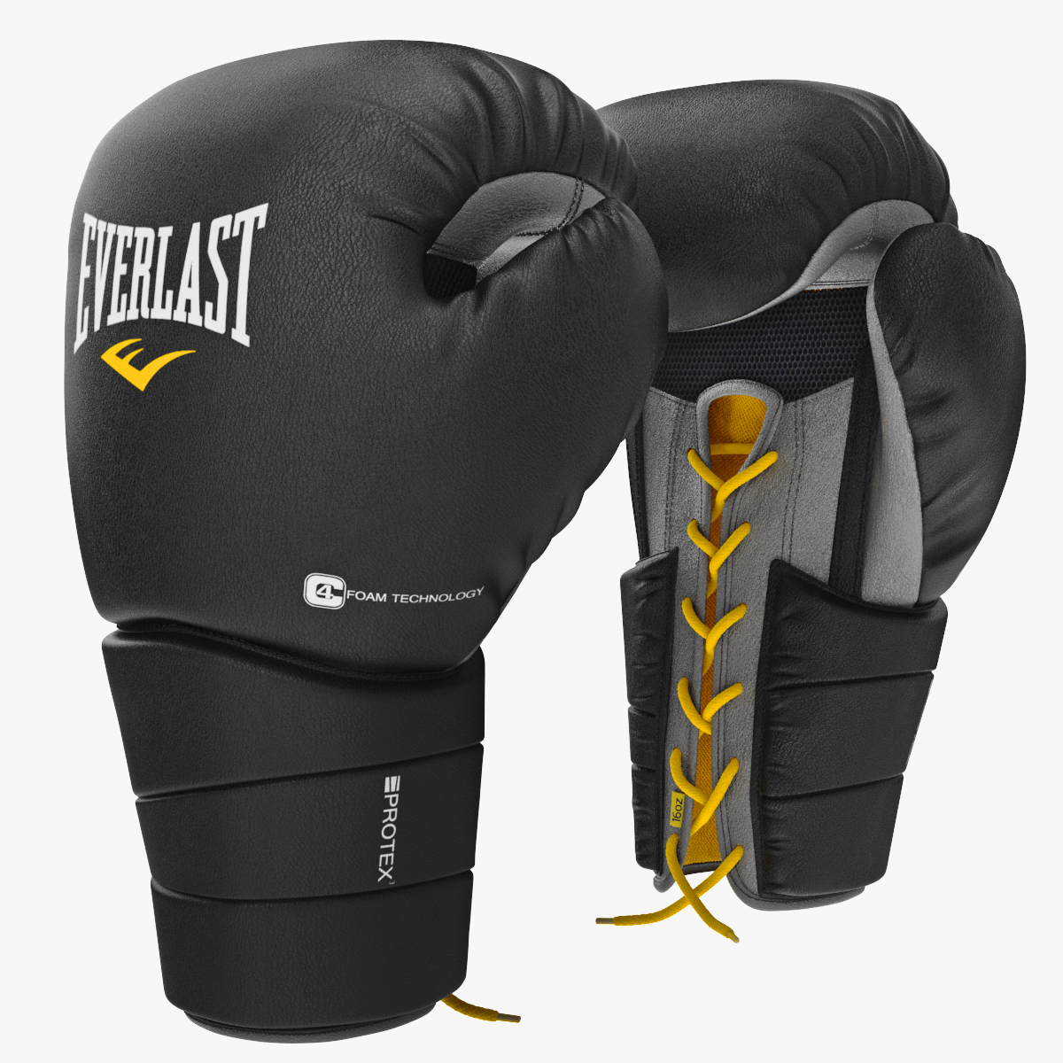 3d model boxing gloves everlast protex