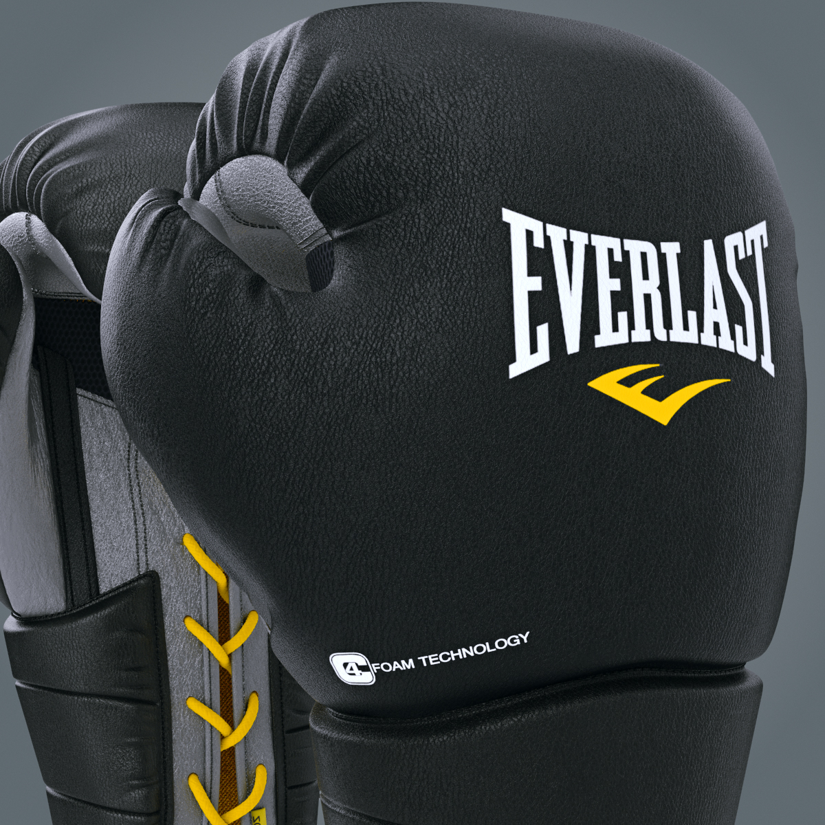 3d model boxing gloves everlast protex