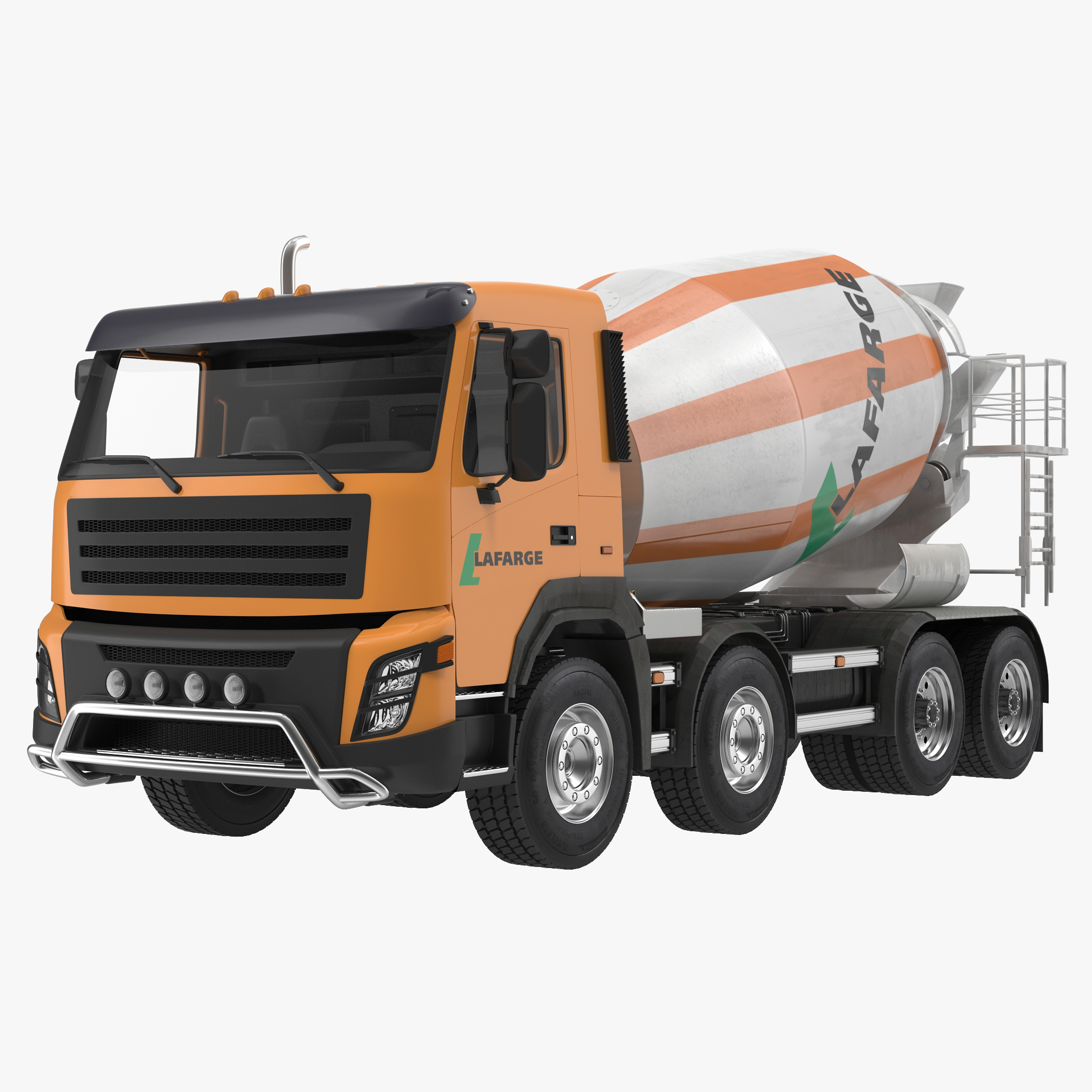 cement mixer vehicle lafarge 3d max