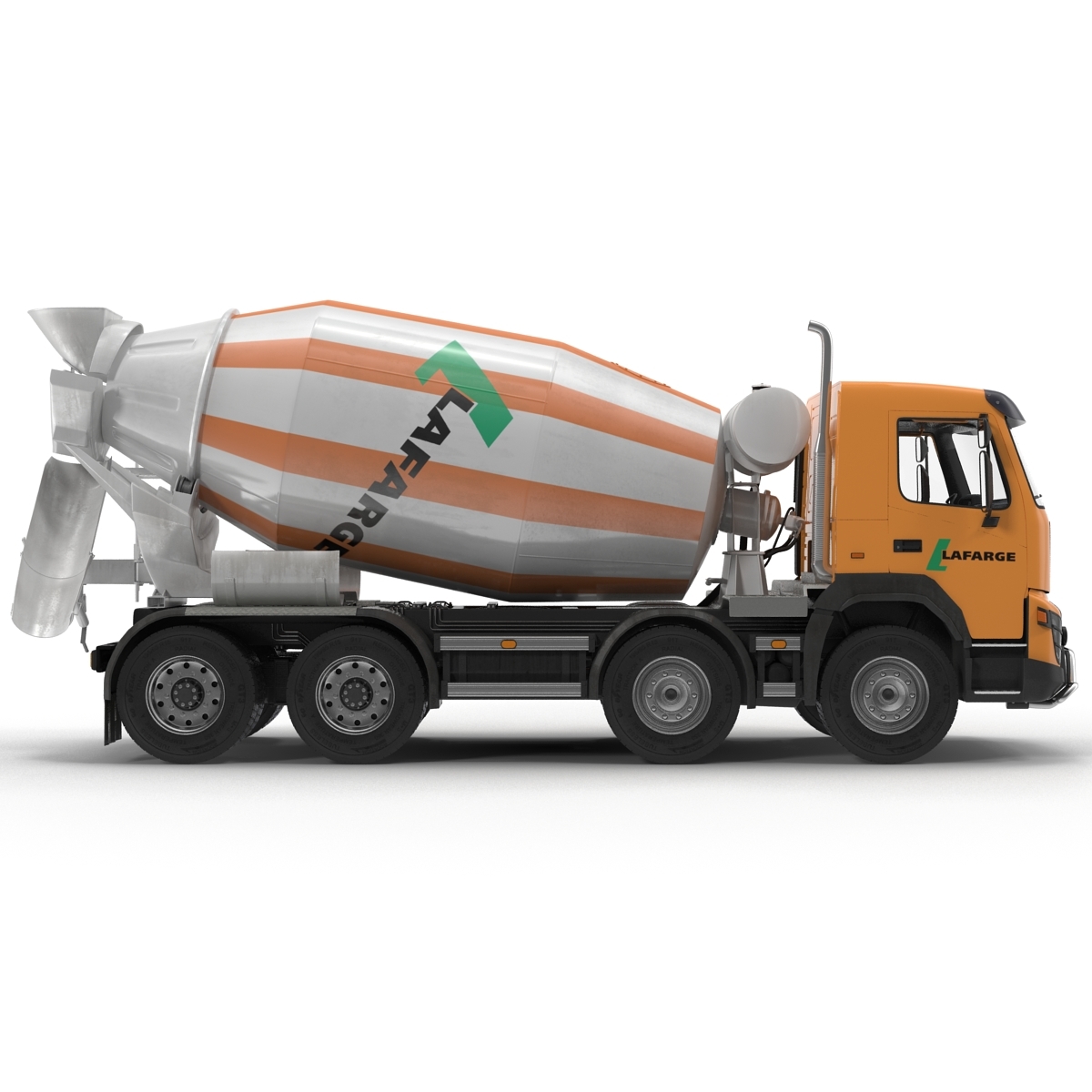 cement mixer vehicle lafarge 3d max