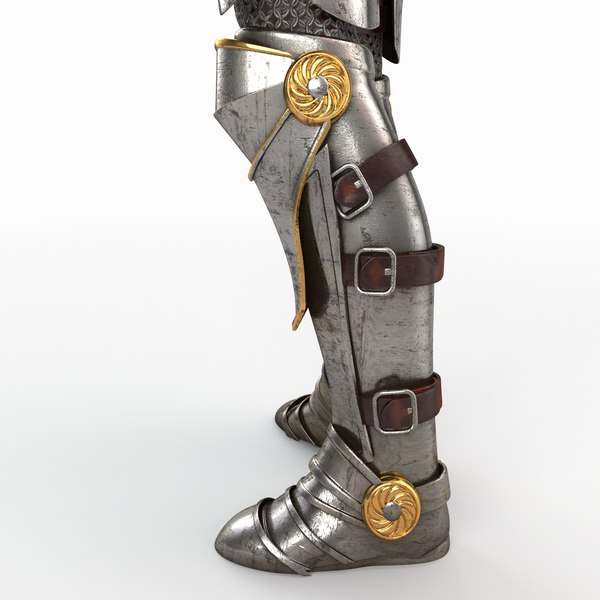 3d model medieval armor
