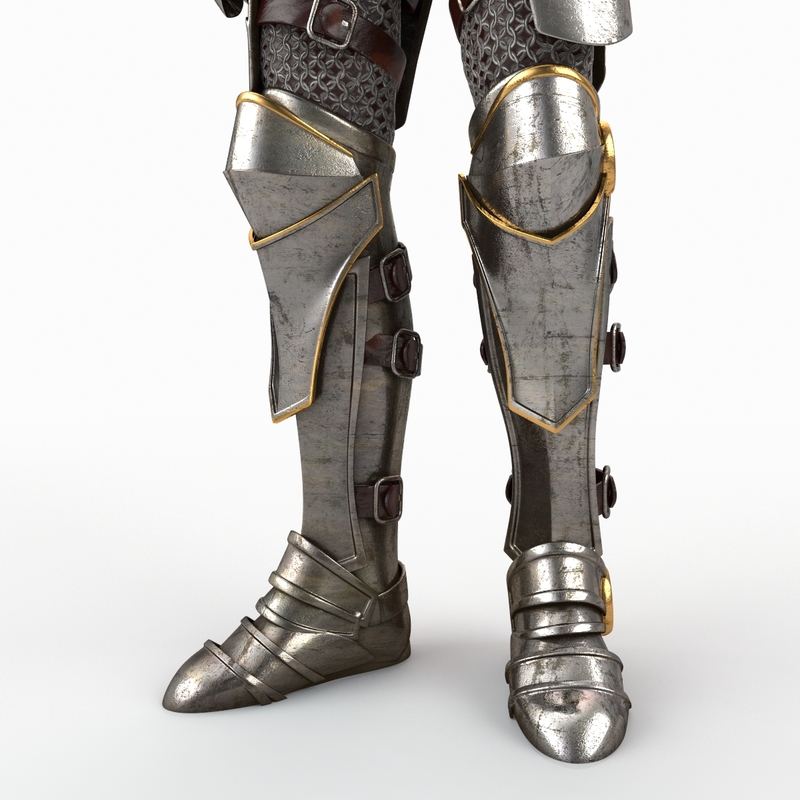 3d model medieval armor