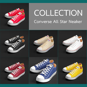 converse star sneakers 3ds