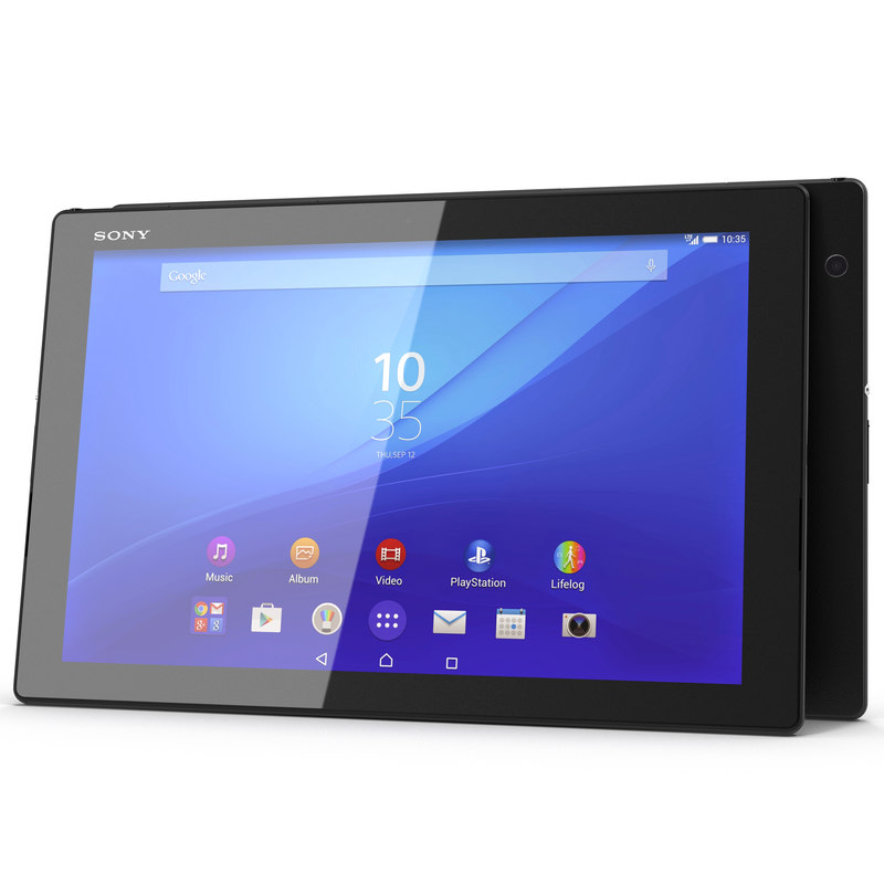 sony xperia z4 tablet 3d max