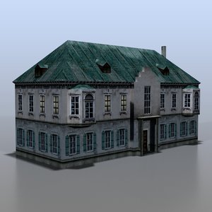 house baltic 3d model