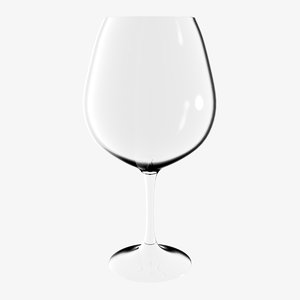 wine glass 3d model