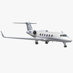 gulfstream g450 3d model