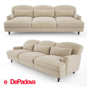 3d model padova - raffles sofa
