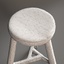 vintage wood stool max