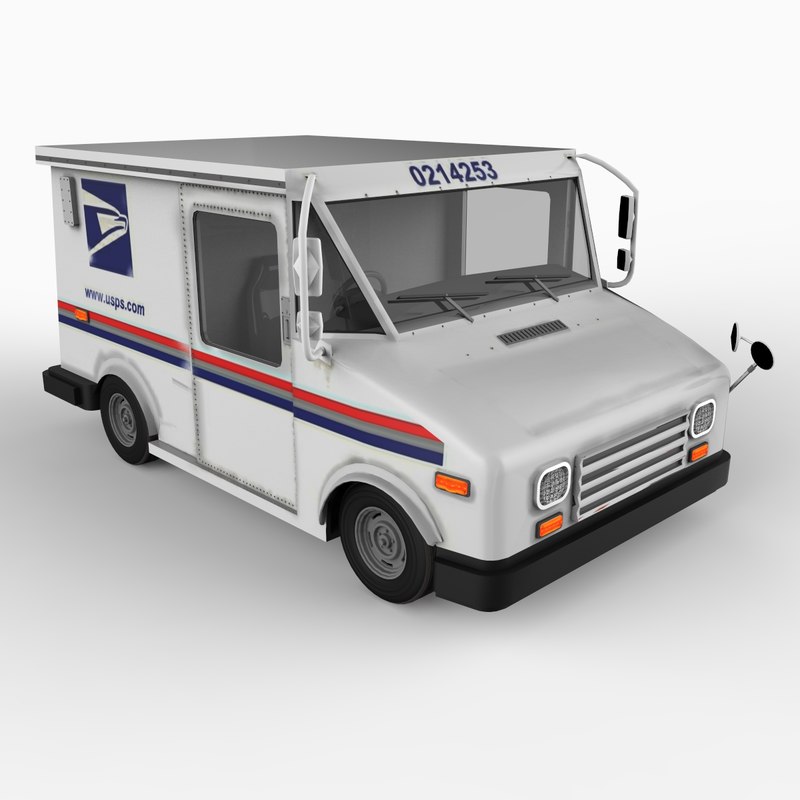 Free Free 296 Us Mail Truck Svg SVG PNG EPS DXF File