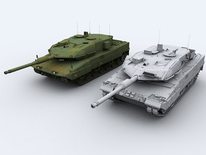 3ds max leopard 2a6