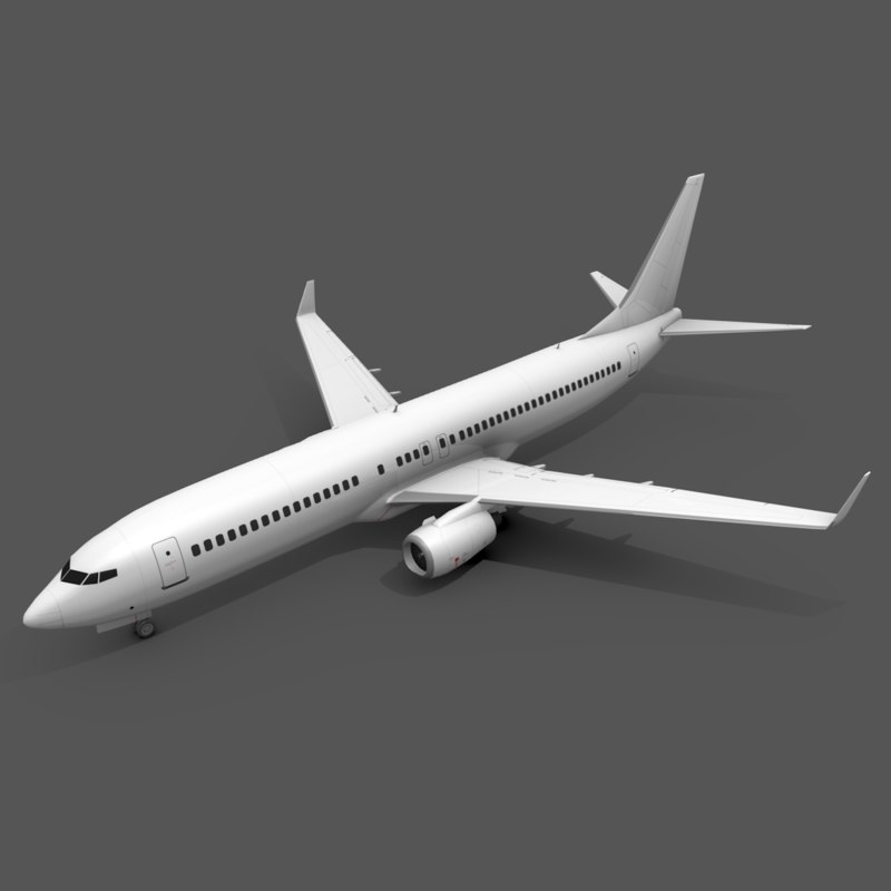 boeing 737800 3d model