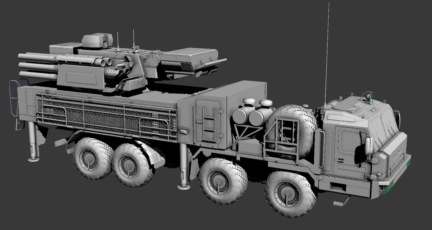 3dsmax Sa 22 Pantsir S1