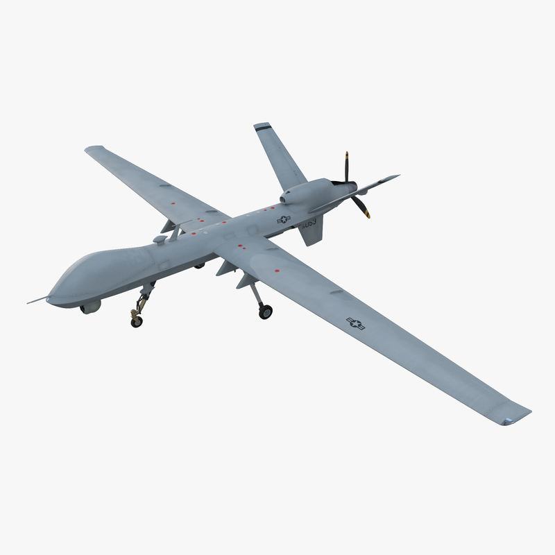 3d Model Unmanned Combat Air Vehicle