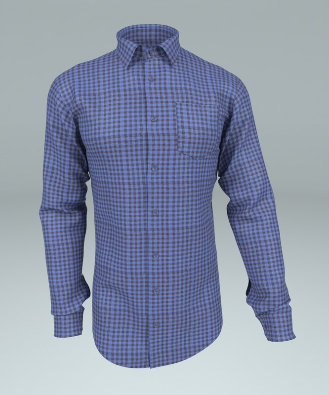 shirt s 3d model