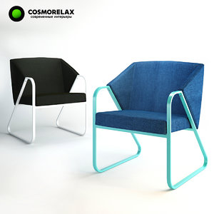 cosmorelax trigone chair 3d model