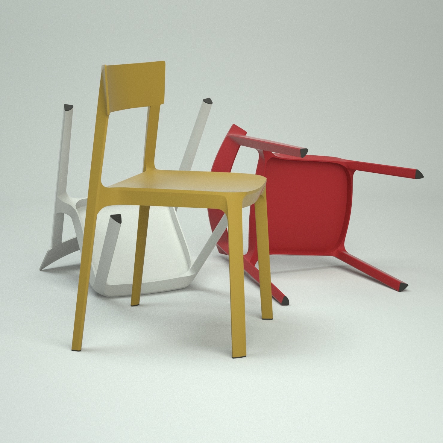 3ds calligaris skin chairs