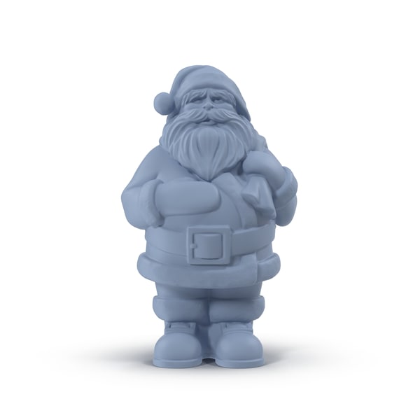 santa claus 3d obj