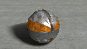 metal sphere c4d free