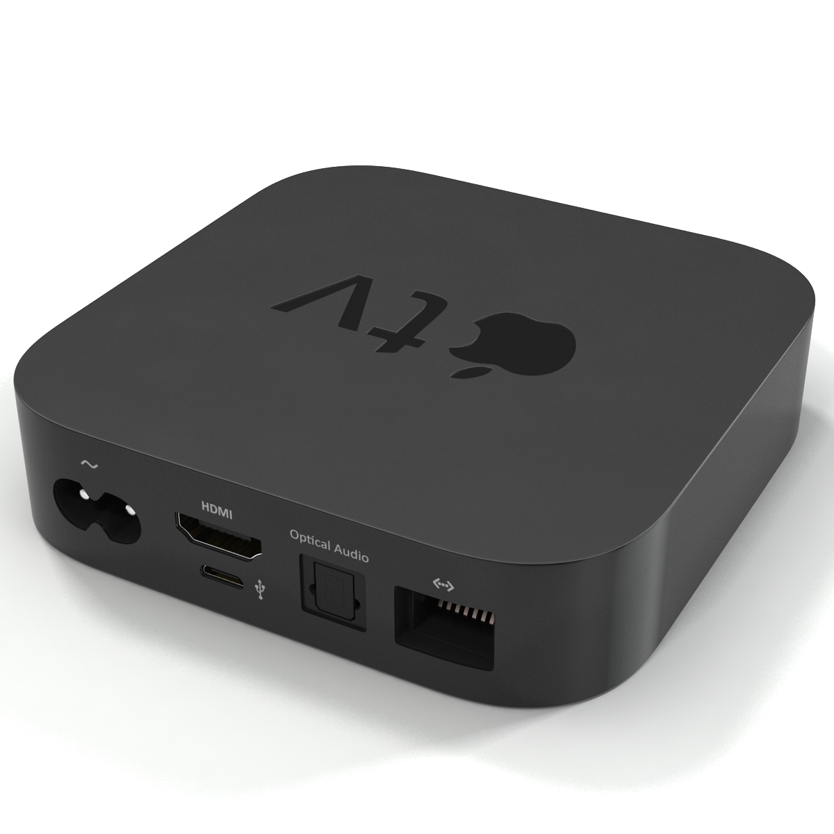 新的apple tv 2015 3d模型3d模型