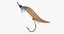 3d fly fishing lure model
