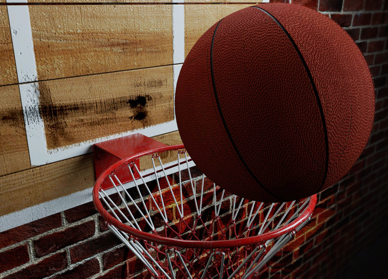 basketball hoop c4d