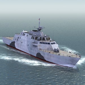 3d model freedom class lcs lcs1