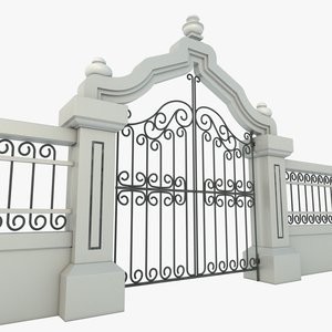 maya elegant iron gate