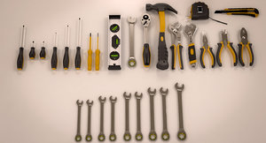 tools industrial kits s 3d max