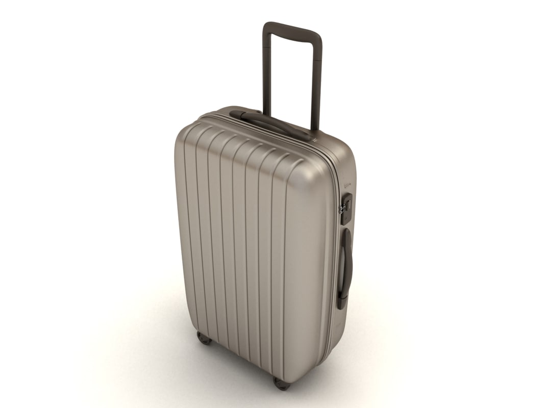 Suitcase 3d Model 0876