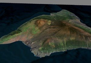hawaii mauna loa 3d fbx