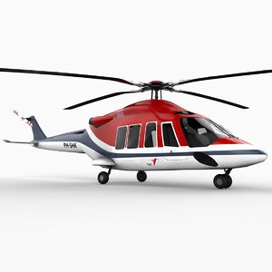 c4d agustawestland aw139 helicopter bell