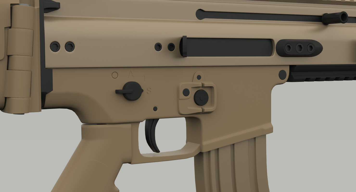 scar l3d模型