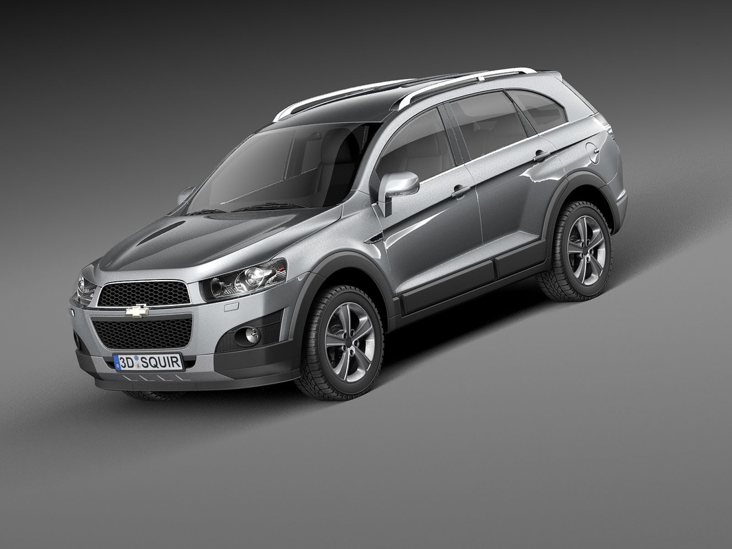 Chevrolet captiva 3d model