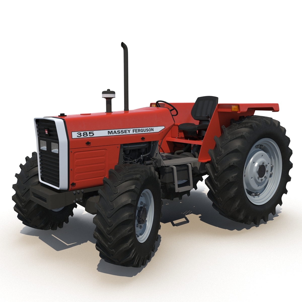 3d Model Tractor Massey Ferguson 385 9421